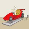 Cartoon: Rennschnecke (small) by lexatoons tagged auto,schnecke,rennen,raserei,geschwindigkeit