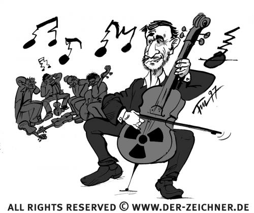 Cartoon: Nahost Quintett (medium) by wwwder-Zeichnerde tagged iran,president,international,politics,nahost,quintett,ahmadinejad,usa,eu,verstimmungatom,bomb,nuclear,power,plant,