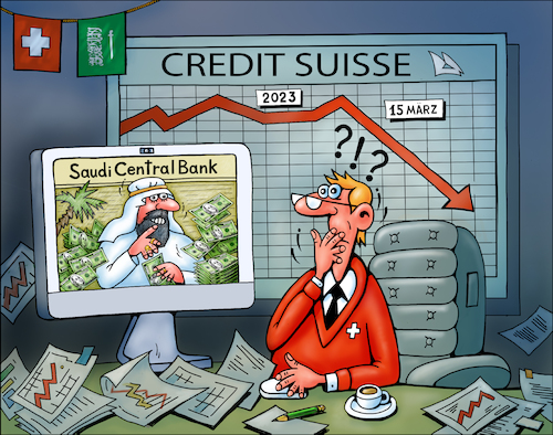 Cartoon: Bank (medium) by kurtu tagged bank,bank
