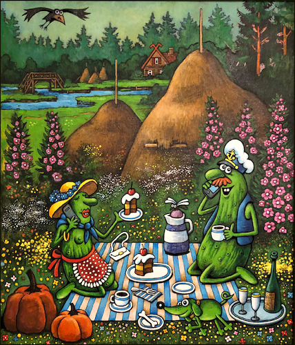 Cartoon: Piknik (medium) by kurtu tagged piknik,piknik