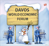 Cartoon: 02 Davos (small) by kurtu tagged davos