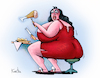 Cartoon: Dieta (small) by kurtu tagged dieta
