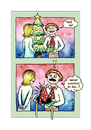 Cartoon: die Krawatte... (small) by martinchen tagged krawatte,geschenk,weihnachten