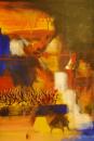 Cartoon: CAMINO A LA VERDAD TRES (small) by Mario Almaraz tagged abstracto con siluetas