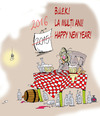 Cartoon: Happy New Year (small) by paraistvan tagged happy,new,year