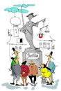 Cartoon: Wahrheit Iustitia (small) by paraistvan tagged wahrheit,iustitia,justice,true,statue,cheat