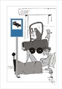 Cartoon: Traffic sign (small) by paraistvan tagged traffic sign woman bed