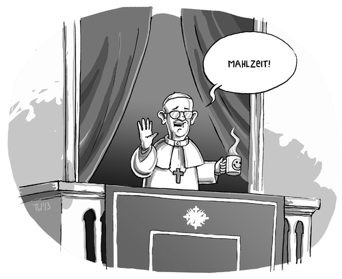 Der Papst am Mittag