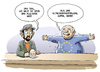Cartoon: Armut in Europa (small) by Tobias Wieland tagged eu,europa,armut,euro,bundestag,debatte,haushalt,krise,merkel,steinbrück,karikatur,tobias,wieland,cartoon