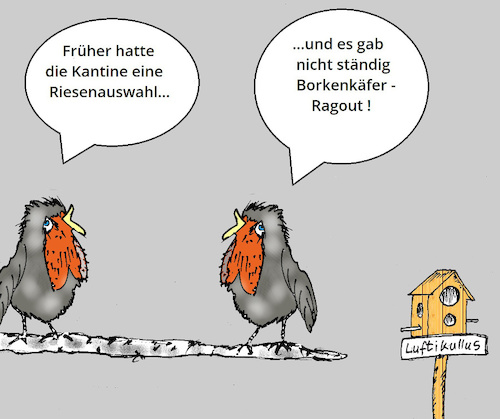 Cartoon: Scheiss Kantine (medium) by Marbez tagged kantine,auswahl,ragout