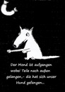 Cartoon: Aufgegangener Mond (small) by Marbez tagged mond,aufgang