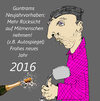 Cartoon: Frohes neues Jahr 2016 (small) by Marbez tagged neues,jahr,2016,rücksicht,neujahrsvorhaben