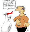 Cartoon: Gans bissig (small) by Marbez tagged gans,wächter,nasen