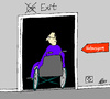 Cartoon: GrExit (small) by Marbez tagged schäuble,exit,grexit
