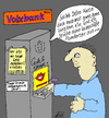 Cartoon: Neue Automaten - jetzt wechseln (small) by Marbez tagged bank,wechsel,geldautomaten