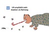 Cartoon: UN empfiehlt Insektennahrung. (small) by Marbez tagged un,insekten,nahrung