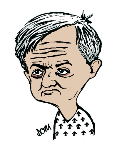 Cartoon: Chris Huhne (medium) by Dom Richards tagged uk,caricature,politician,huhne