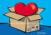 Cartoon: love.. (small) by azizyavuzdogan tagged care,love,attention,ragard,sevgi,korumak,aziz,yavuzdogan