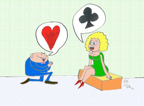 Cartoon: Love (medium) by ataysozer tagged love