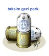Cartoon: Taksim Gezi Parki (small) by Hilmi Simsek tagged taksim,gezi,parki,bulent,arinc,orance,gas,grenades