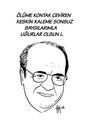 Cartoon: Ugur Mumcu (small) by Hilmi Simsek tagged ugur,mumcu,journalist,terror,assassination,portre,caricature,cartoon,hilmi,simsek,turkey