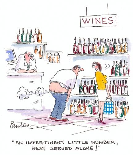 Cartoon: Rude Rude Wine (medium) by Paulus tagged wine,,rude