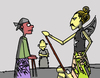 Cartoon: Quite Audience (small) by yan setiawan tagged wayang,puppet