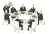 Cartoon: INTERNATIONAL MEETING (small) by emraharikan tagged international,meeting