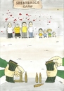 Cartoon: Srebrenica (small) by emraharikan tagged srebrenica