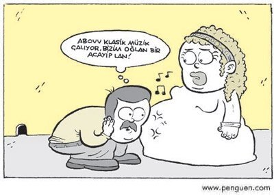 Cartoon: hamile (medium) by gunberk tagged pregnant