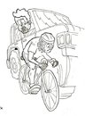 Cartoon: bisiklet (small) by gunberk tagged bike car bycle