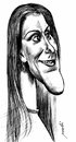 Cartoon: Celine Dion (small) by Medi Belortaja tagged celine,dion