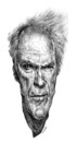 Cartoon: Clint Eastwood (small) by Medi Belortaja tagged clint,eastwood