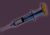 Cartoon: drug syringe (small) by Medi Belortaja tagged drug,drugs,syringe,death,coffin