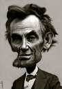 Cartoon: Lincoln (small) by Medi Belortaja tagged abraham,lincoln