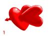 Cartoon: Love (small) by Medi Belortaja tagged love,heart,hearts,cupid,arrow,valentines,day