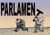 Cartoon: parliament (small) by Medi Belortaja tagged parliament