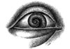 Cartoon: snail eye (small) by Medi Belortaja tagged snail,eye,looking