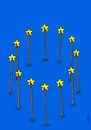 Cartoon: tired stars (small) by Medi Belortaja tagged tired,stars,eu,europe,eurozone,crisis