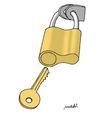 Cartoon: where is hole? (small) by Medi Belortaja tagged hole,key,padlocks