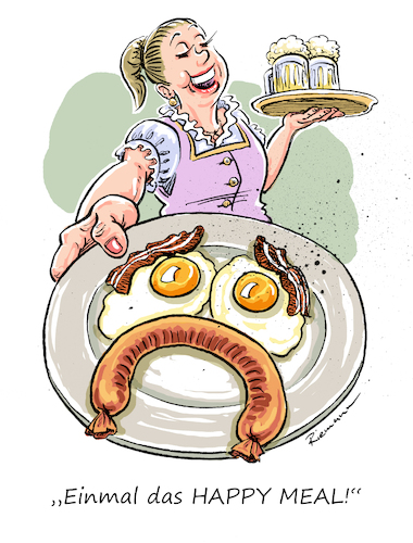 Cartoon: Superfood (medium) by Riemann tagged essen,gesundheit,junkfood,ernährung,eier,speck,fett,salz,ungesund,übergewicht,krank,happy,meal,unhappy,fast,food,cartoon,george,riemann,essen,gesundheit,junkfood,ernährung,eier,speck,fett,salz,ungesund,übergewicht,krank,happy,meal,unhappy,fast,food,cartoon,george,riemann