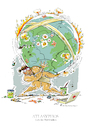 Cartoon: Sisyphos (small) by Riemann tagged sisyphos,atlas,welt,frieden,krieg,griechisch,götter,umwelt,erde,zerstörung,menschheit,cartoon,george,riemann