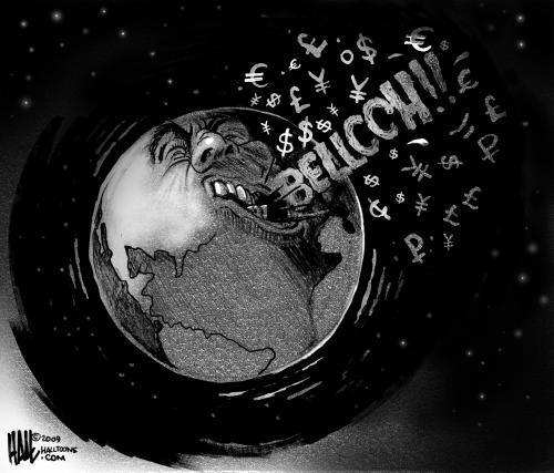 Cartoon: The Big Burp (medium) by halltoons tagged germany,economy,eu,currency