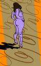 Cartoon: Poster Rough (small) by halltoons tagged poster,female,figure,stylized,manga