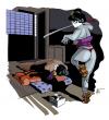 Cartoon: Samurai-Geisha 3 (small) by halltoons tagged samurai,geisha,woman,manga,japan