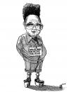 Cartoon: Sly Kim (small) by halltoons tagged korea,kim,jong,il,communism