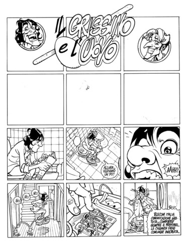 Cartoon: Grissino e l Uovo (medium) by giuliodevita tagged tapeworm,tenia