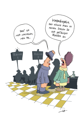 Vordrängeln