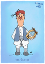 Cartoon: Der Grieche (small) by luftzone tagged cartoonalarm,cartoon,thomas,luft,luftzone,humor,comic,spaß,lustig,freude,lachen,comedy,lacher,brüller,zeichnung,sprechblase,karikatur,grieche,griechenland,mütze,landestypisch,welt,völker,saiteninstrument,kithara,instrument