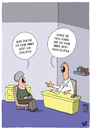 Cartoon: Schlafprobleme (small) by luftzone tagged thomas,luft,cartoon,lustig,schlafprobleme,arzt,patient,patientin
